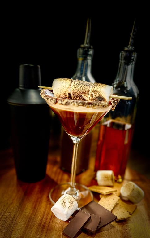 Toasted S’mores-tini